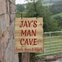 Picture of Driftwood Effect Custom Hanging Sign