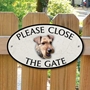 Picture of Please Close The Gate Sign, WELSH TERRIER