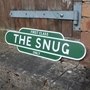 Picture of Vintage Style THE SNUG Sign