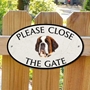 Picture of St. Bernard Gate Sign