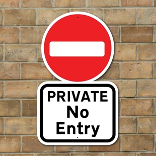 Picture of No Entry Sign
