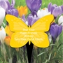 Picture of Personalised Butterfly Plaque Grave Sign