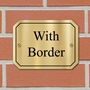 Picture of Solid Brass Classic House Sign