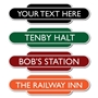 Picture of MINI Classic Railway Station Totem Sign - 20 PACK