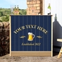 Picture of Personalised Home Bar With Pint Logo