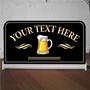 Picture of Personalised Light-up Illuminated Bar sign with pint logo
