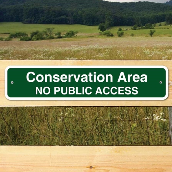 Picture of Conservation Area Wildlife Gate Sign