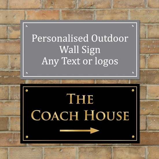 Picture of Entrance Wall Sign