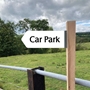 Picture of Pointing Wall Mounted Personalised Direction Sign