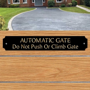JAF Graphics. Security Signs
