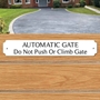 Picture of Automatic Gate Sign