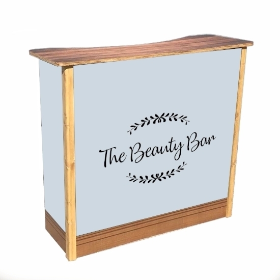Picture of Personalised Wooden Reception Entrance Desk