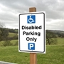 Picture of Disabled Parking Only Sign