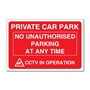 Picture of Private Car Park Sign