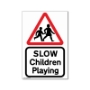 Picture of Children Playing Road Safety Sign