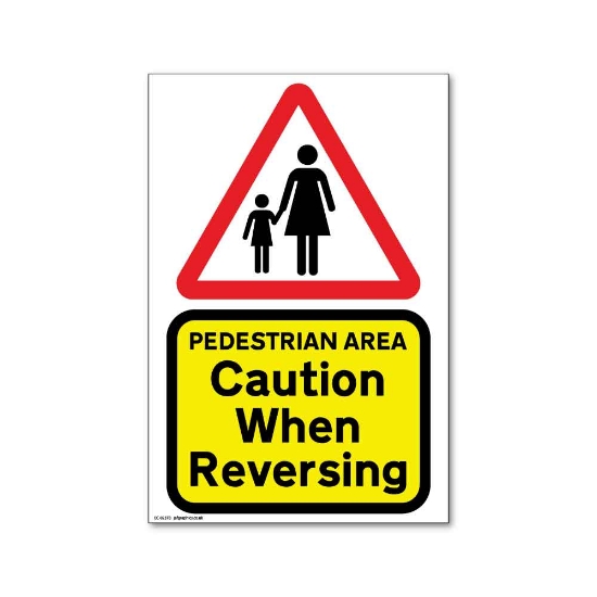 Picture of CAUTION WHEN REVERSING