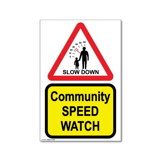Picture of COMMUNITY SPEED WATCH SIGN