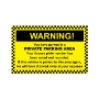 Picture of Window Screen Parking Stickers 50 pack