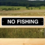 Picture of No Fishing Gate Sign