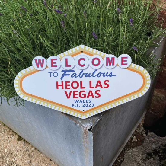 Picture of Personalised Las Vegas Sign