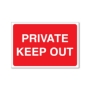 Picture of Private Keep Out Sign