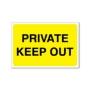 Picture of Private Keep Out Sign