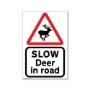 Picture of Eco DEER IN ROAD SIGN