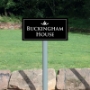 Picture of Directional Sign on Post