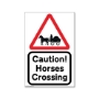 Picture of Horse Drawn Vehicle Sign