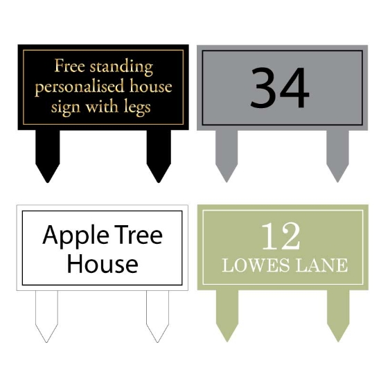 Picture of Freestanding House Sign