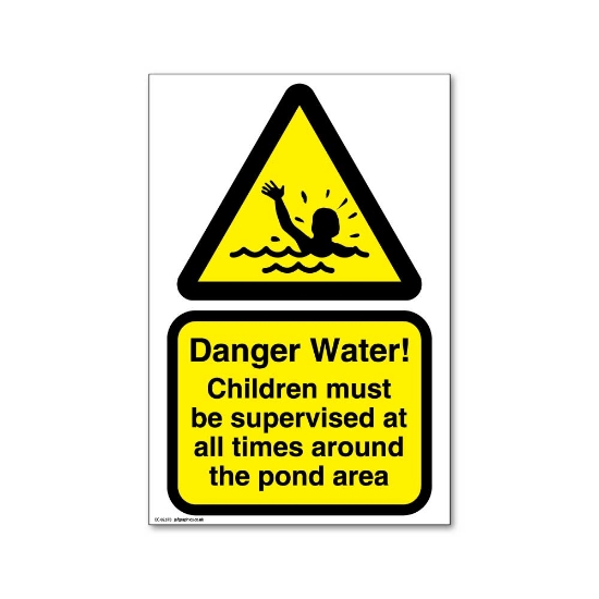 Picture of ECO POND SAFETY SIGN