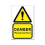 Picture of DANGER MOVING MACHINERY SIGN