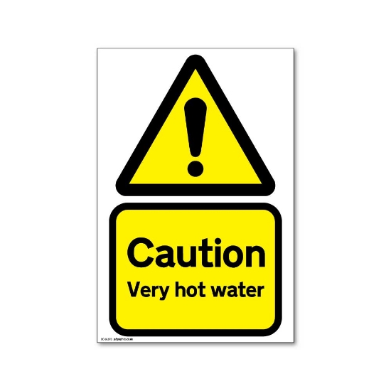 Picture of ECO CAUTION Very hot water