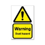 Picture of Dust hazard Warning Sign