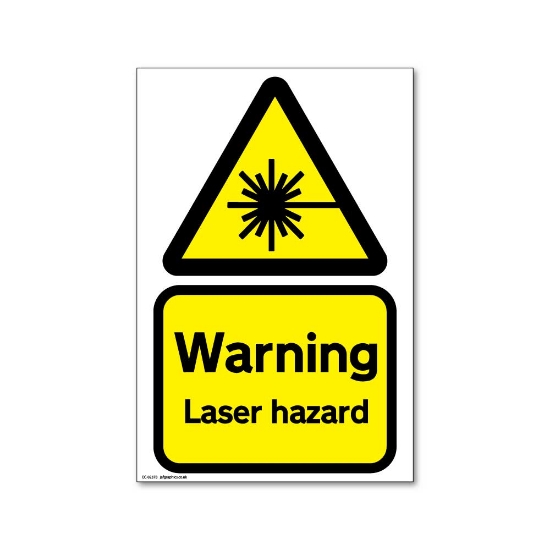 Picture of ECO Warning Laser hazard