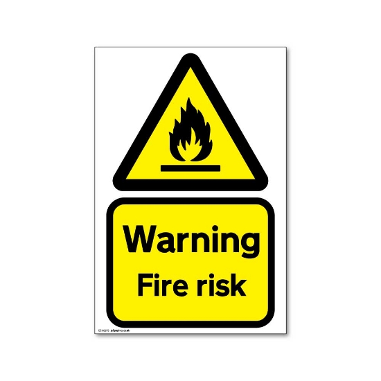 Picture of ECO Warning Fire risk