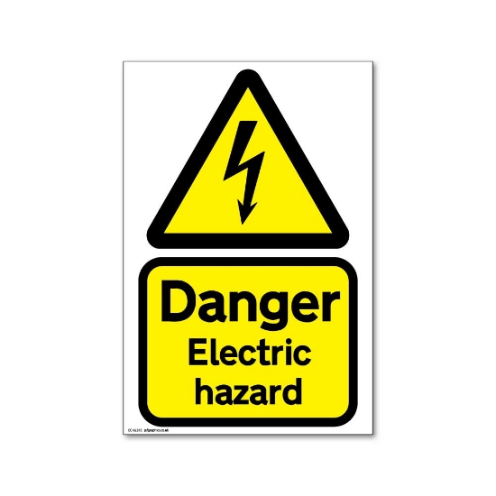 Picture of ECO Danger Electric hazard sign