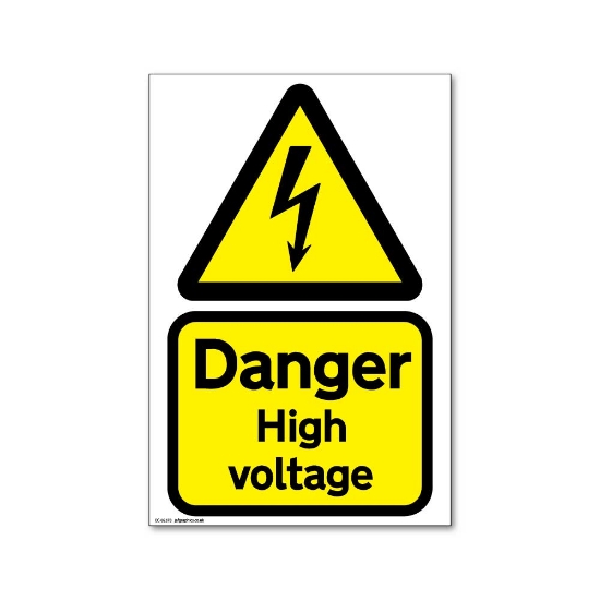 Picture of ECO Danger High voltage sign
