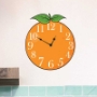 Picture of Cute Orange Fruit Shaped Clock