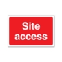 Picture of ECO Site Access Sign