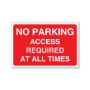 Picture of No Parking Access Required Sign