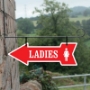 Picture of Personalised Hanging Arrow Sign