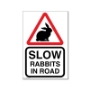 Picture of Rabbit Road Safety Sign