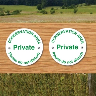 JAF Graphics. Footpath & Gate Signs