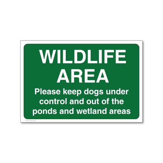 Picture of Wildlife Area Rules Sign