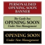 Picture of Opening Soon, Under New Management Banner
