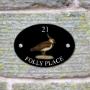 Picture of Lapwing Bird  House Sign Plaque