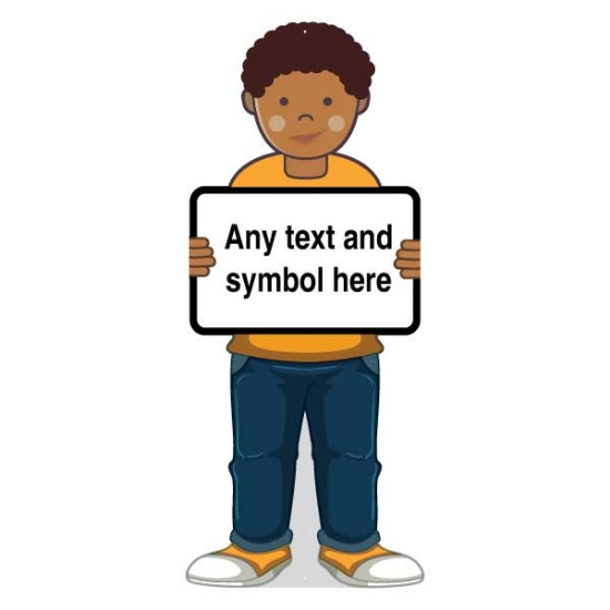 Picture of BAME Child Safety Sign