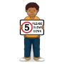 Picture of BAME Child Safety Sign