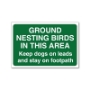 Picture of Ground Nesting Birds Sign